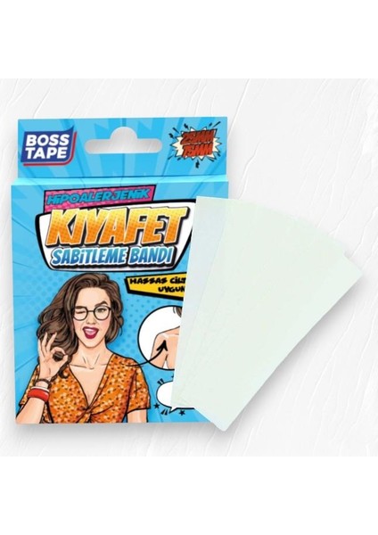 Kıyafet Sabitleme ve Vücut Bandı 25 mm-75 mm 24 Ad