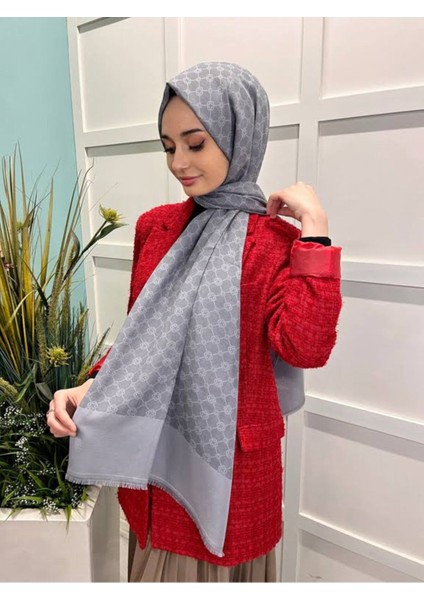 Elegance Monogram Şal 1090100 Gri İE1090100 fiyatları