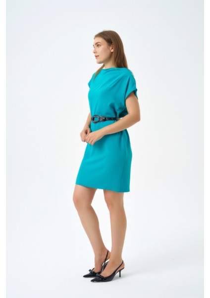 Kemer Aksesuar Detaylı Mini Tasarım Elbise fırsatları