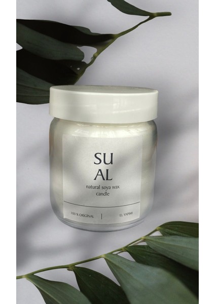 Soya Wax Mum Kiraz Çiçeği Kokulu Vegan 210 cc