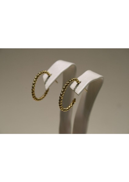 14 Ayar Altın Dorica (Çap: 2 Cm) Halka Küpe fırsatları