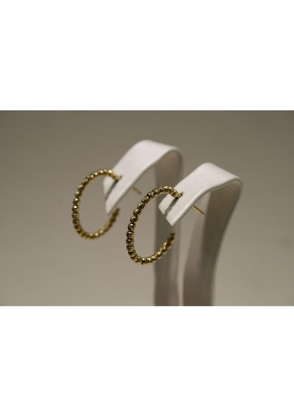 14 Ayar Altın Dorica (Çap: 2 Cm) Halka Küpe indirimleri