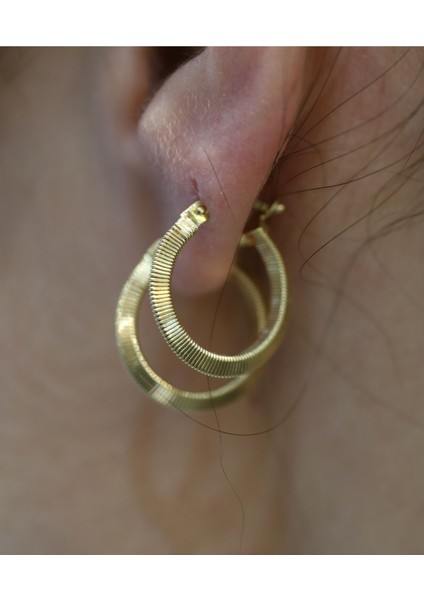 14 Ayar Altın 1.8 cm Çaplı Halka Küpe fiyatları