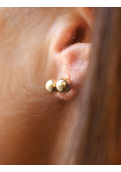 14 Ayar Altın Top Küpe fiyatları