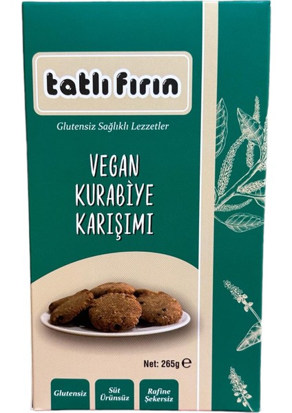 Tatlı Fırın Glutensiz Vegan Kurabiye Karışımı