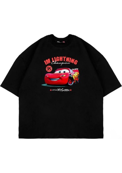 Baskılı Oversize T-Shirt