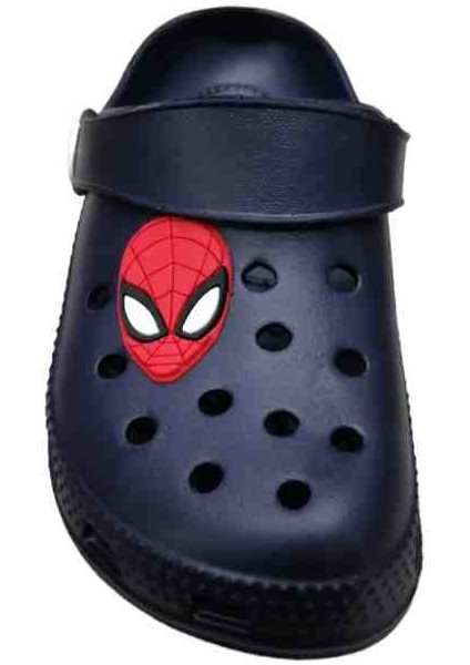 Spiderman Örümcek Adam Erkek Çocuk Kaydırmaz Tabanlı Ev Anaokulu Deniz Yumuşak Sandalet Terlik