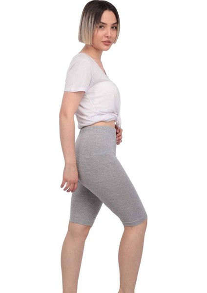 Kısa Kadın Tayt 156 | Gri fiyatları