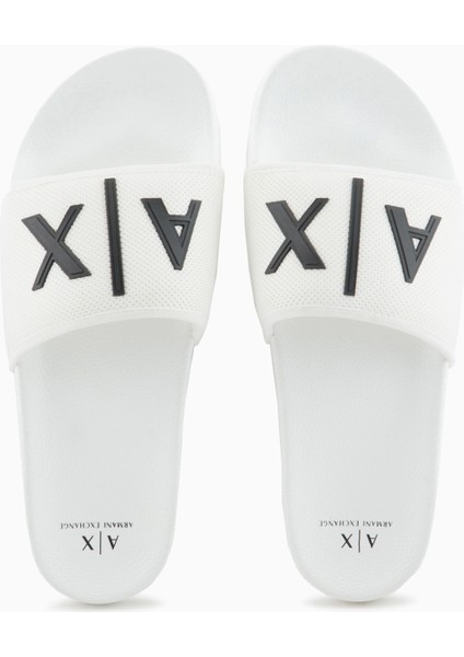 Beyaz - Siyah Erkek Plaj Terliği XUP001 fiyatları