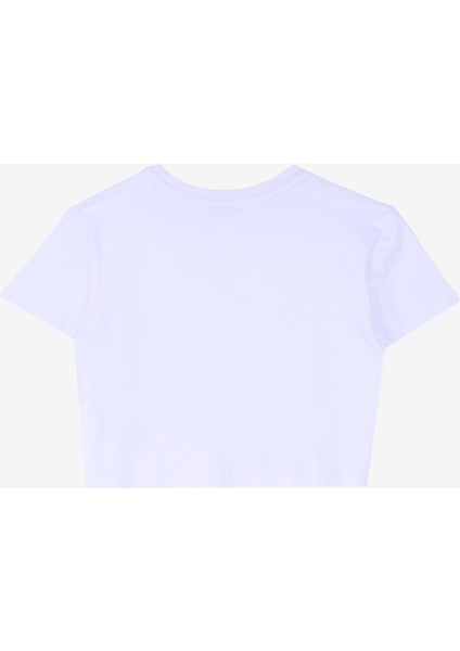 Bisiklet Yaka Düz Beyaz Kadın T-Shirt SPBF4SL-TST5603 fiyatları