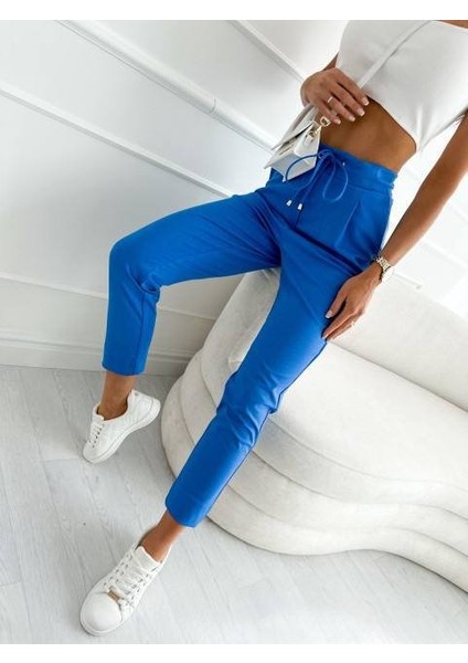 Kadın Iki Iplik Kumaş Dar Kesim Pantolon fiyatları