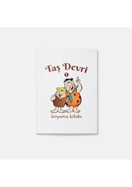 Taş Devri Boyama Kitabı 1