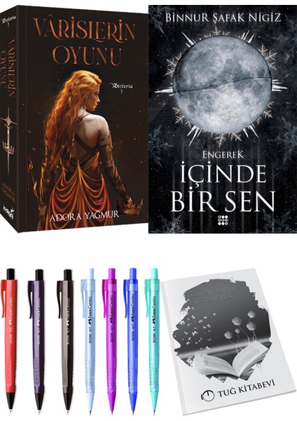 Içinde Bir Sen 1 Engerek Binnur Şafak Nigiz ve Varislerin Oyunu Adora Yağmur 2li Set