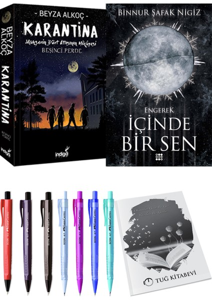 Içinde Bir Sen 1 Engerek Binnur Şafak Nigiz ve Karantina 5 Beyza Alkoç 2li Set