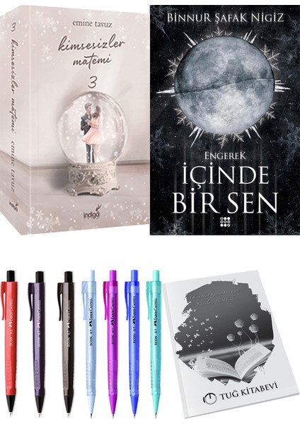 Içinde Bir Sen 1 Engerek Binnur Şafak Nigiz ve Kimsesizler Matemi 3 Emine Tavuz 2li Set