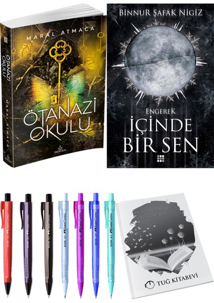 Içinde Bir Sen 1 Engerek Binnur Şafak Nigiz ve Ephesus Yayınları Ötanazi Okulu 3 Maral Atmaca 2li Set