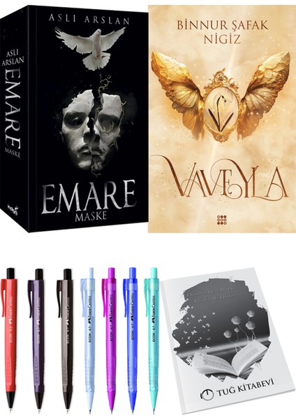 Vaveyla 1 Sönmüş Binnur Şafak Nigiz ve Emare Maske Aslı Arslan 2li Set
