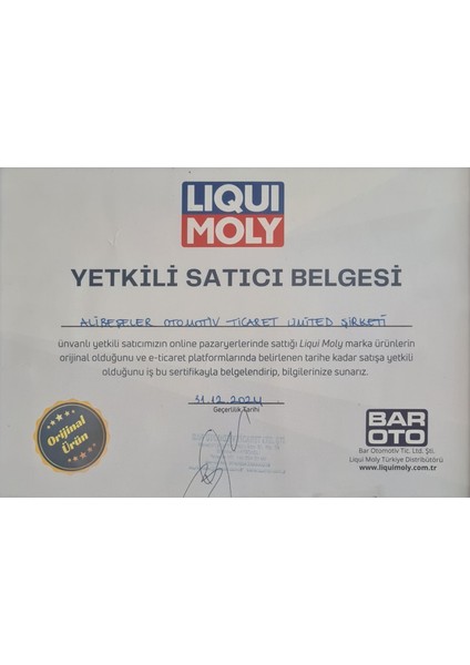 Liqui Moly Super Leichtlauf 10W-40 4 Litre Motor Yağı (Üretim Yılı: 2023)