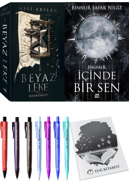 Içinde Bir Sen 1 Engerek Binnur Şafak Nigiz ve Beyaz Leke Mahkumiyet Aslı Arslan 2li Set