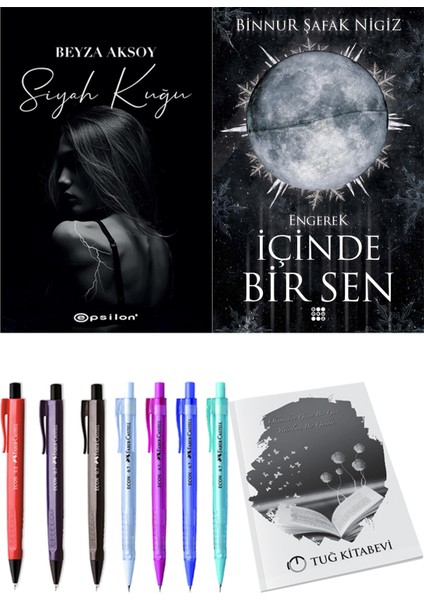 Içinde Bir Sen 1 Engerek Binnur Şafak Nigiz ve Epsilon Yayınevi Siyah Kuğu Beyza Aksoy 2li Set
