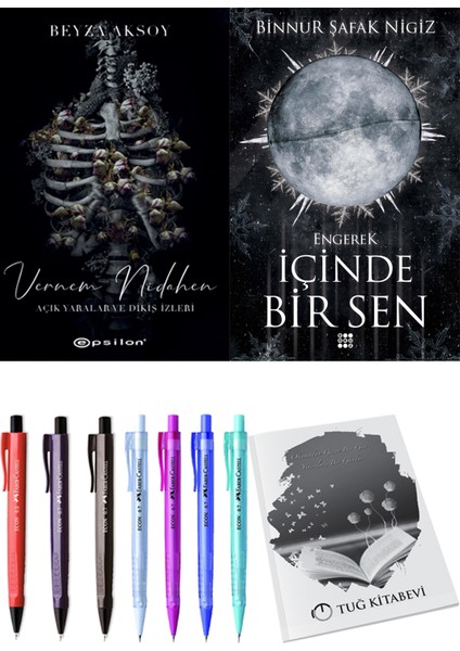 Içinde Bir Sen 1 Engerek Binnur Şafak Nigiz ve Epsilon Yayınevi Vernem Nidahen Beyza Aksoy 2li Set