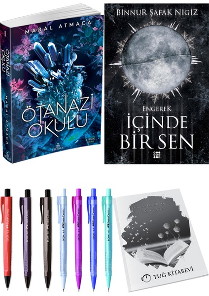 Içinde Bir Sen 1 Engerek Binnur Şafak Nigiz ve Ephesus Yayınları Ötanazi Okulu 1 Maral Atmaca 2li Set