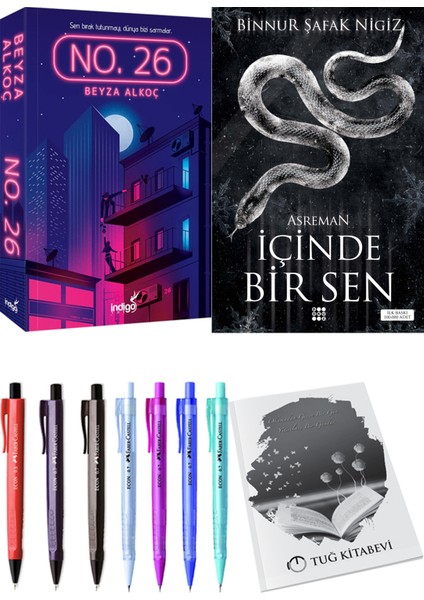 Içinde Bir Sen 2 Asreman Binnur Şafak Nigiz ve No. 26 Beyza Alkoç 2li Set