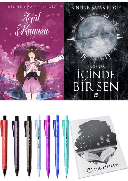 Içinde Bir Sen 1 Engerek Binnur Şafak Nigiz ve Dokuz Yayınları Gül Kuyusu 1 Binnur Şafak Nigiz 2li Set