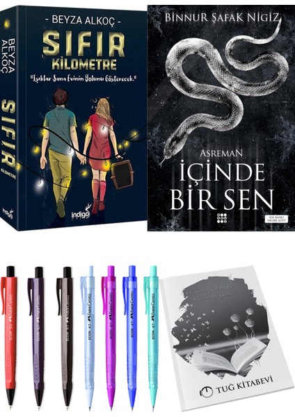 Içinde Bir Sen 2 Asreman Binnur Şafak Nigiz ve Sıfır Kilometre Beyza Alkoç 2li Set