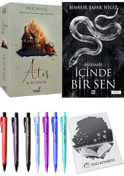 Içinde Bir Sen 2 Asreman Binnur Şafak Nigiz ve Ateş Kavuşmak 3 Filiz Puluç 2li Set