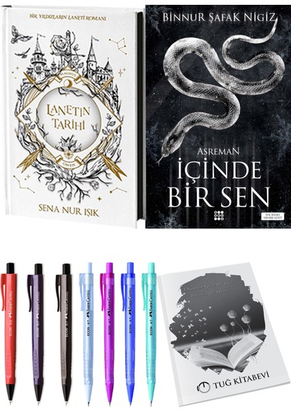 Içinde Bir Sen 2 Asreman Binnur Şafak Nigiz ve Lanetin Tarihi Sena Nur Işık 2li Set