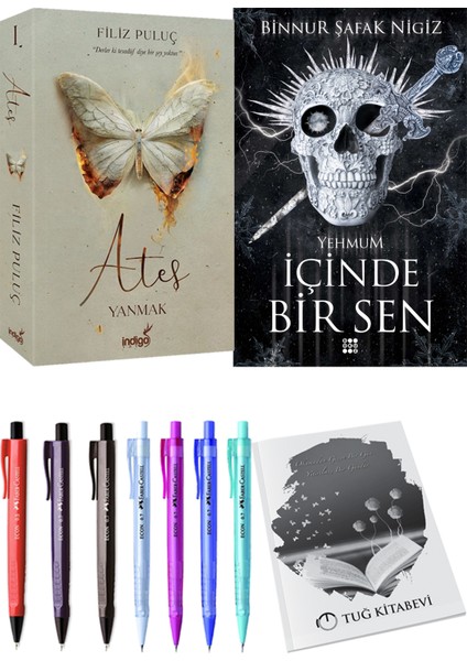 Içinde Bir Sen 3 Yehmum Binnur Şafak Nigiz ve Ateş Yanmak 1 Filiz Puluç 2li Set