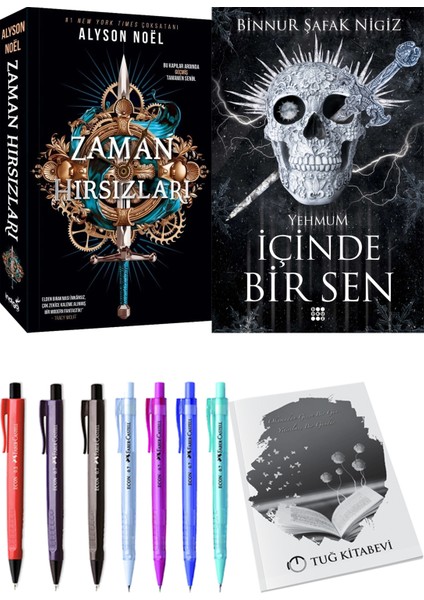 Içinde Bir Sen 3 Yehmum Binnur Şafak Nigiz ve Zaman Hırsızları Alyson Noel 2li Set