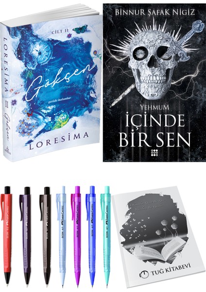 Içinde Bir Sen 3 Yehmum Binnur Şafak Nigiz ve Ephesus Yayınları Gökçen 2 Loresima 2li Set