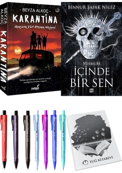Içinde Bir Sen 3 Yehmum Binnur Şafak Nigiz ve Karantina 1 Beyza Alkoç 2li Set