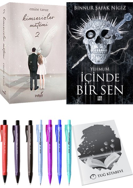 Içinde Bir Sen 3 Yehmum Binnur Şafak Nigiz ve Kimsesizler Matemi 2 Emine Tavuz 2li Set