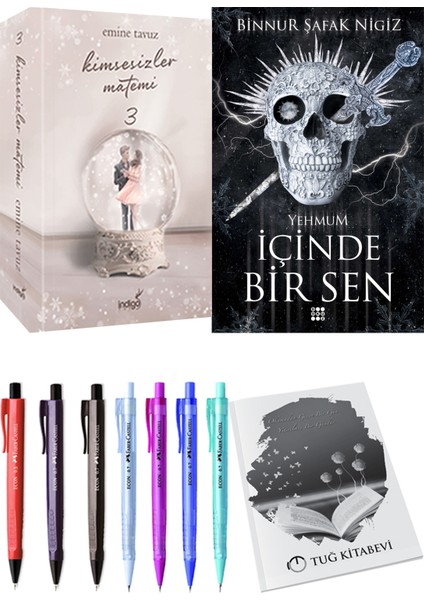 Içinde Bir Sen 3 Yehmum Binnur Şafak Nigiz ve Kimsesizler Matemi 3 Emine Tavuz 2li Set