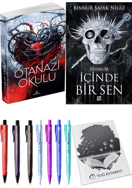 Içinde Bir Sen 3 Yehmum Binnur Şafak Nigiz ve Ephesus Yayınları Ötanazi Okulu 4 Maral Atmaca 2li Set