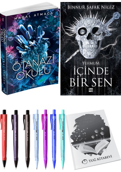 Içinde Bir Sen 3 Yehmum Binnur Şafak Nigiz ve Ephesus Yayınları Ötanazi Okulu 1 Maral Atmaca 2li Set