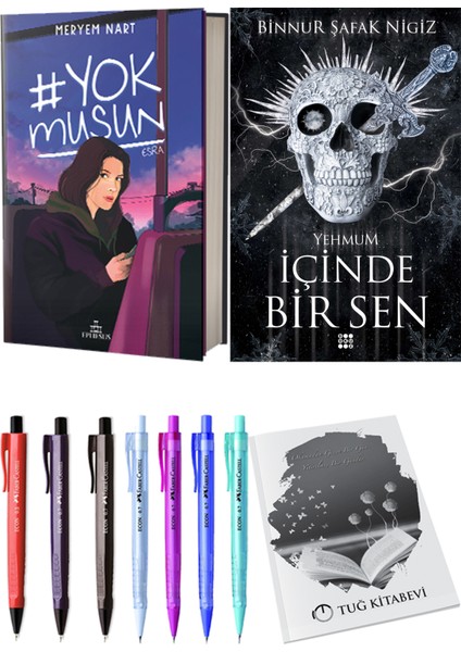 Içinde Bir Sen 3 Yehmum Binnur Şafak Nigiz ve Ephesus Yayınları Yokmusun Meryem Nart 2li Set