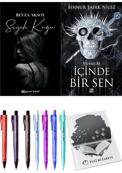 Içinde Bir Sen 3 Yehmum Binnur Şafak Nigiz ve Epsilon Yayınevi Siyah Kuğu Beyza Aksoy 2li Set