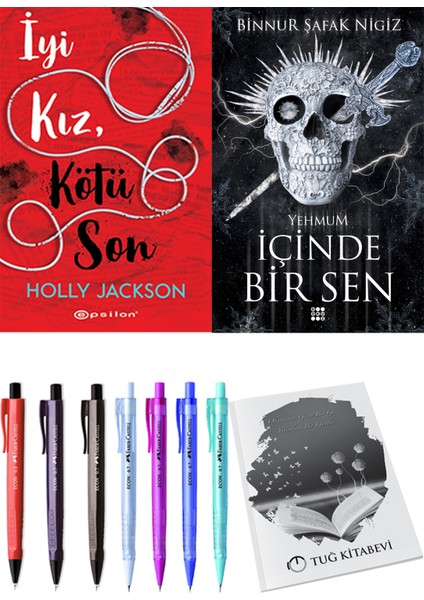 Içinde Bir Sen 3 Yehmum Binnur Şafak Nigiz ve Epsilon Yayınevi Iyi Kız Kötü Son Holly Jackson 2li Set