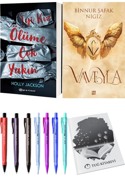 Vaveyla 1 Sönmüş Binnur Şafak Nigiz ve Epsilon Yayınevi Iyi Kız Ölüme Çok Yakın Holly Jackson 2li Set