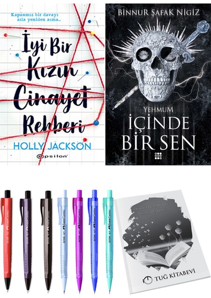 Içinde Bir Sen 3 Yehmum Binnur Şafak Nigiz ve Epsilon Yayınevi Iyi Bir Kızın Cinayet Rehberi Holly Jackson