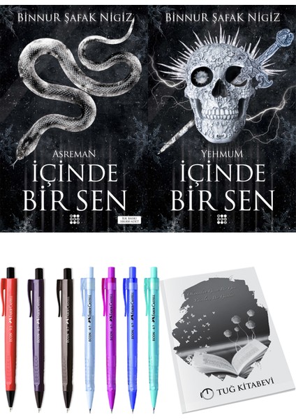 Içinde Bir Sen 3 Yehmum Binnur Şafak Nigiz ve Dokuz Yayınları Içinde Bir Sen 2 Asreman Binnur Şafak Nigiz