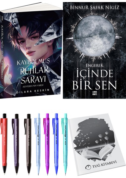Içinde Bir Sen 1 Engerek Binnur Şafak Nigiz ve Ephesus Yayınları Kaybolmuş Ruhlar Sarayı 2 Dilara Keskin 2li Set