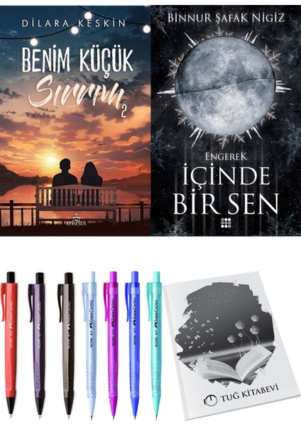 Içinde Bir Sen 1 Engerek Binnur Şafak Nigiz ve Ephesus Yayınları Benim Küçük Sırrım 2 Dilara Keskin 2li Set