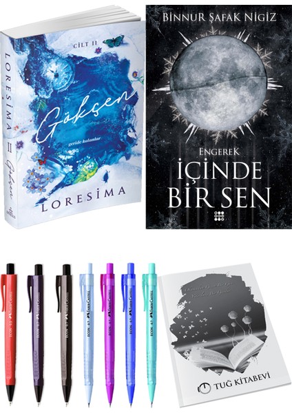 Içinde Bir Sen 1 Engerek Binnur Şafak Nigiz ve Ephesus Yayınları Gökçen 2 Loresima 2li Set