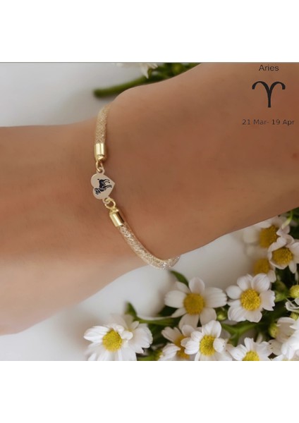 Kalp Şekli 14 Ayar Altın Plakalı Nisan Ayı Doğumlarına Özel Hediye BILEKLIK-P.362873A.362885S.362897 fiyatları