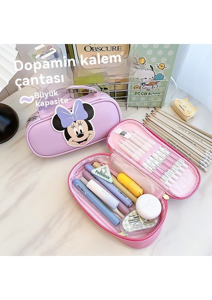 Çilek Ayı, Mickey, Prenses Elsa Kırtasiye Kutusu (Yurt Dışından)